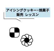 アイシングクッキー・焼菓子
販売   レッスン
